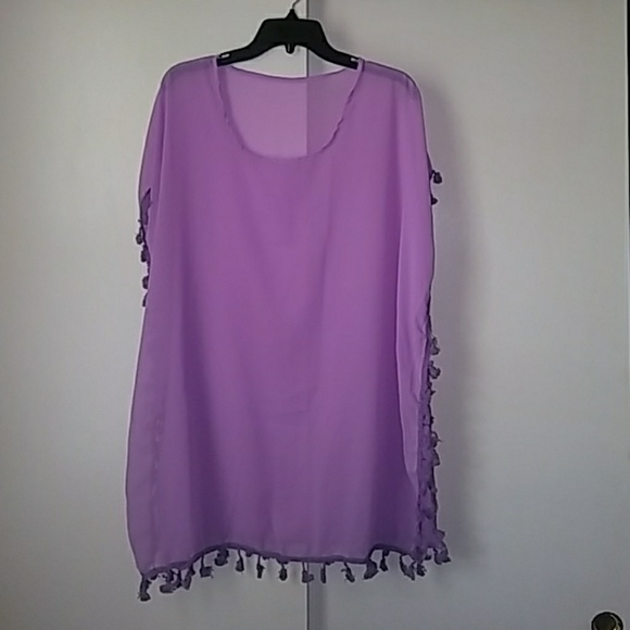 *Final Markdown* Chiffon Swimsuit Coverup - Picture 2 of 2